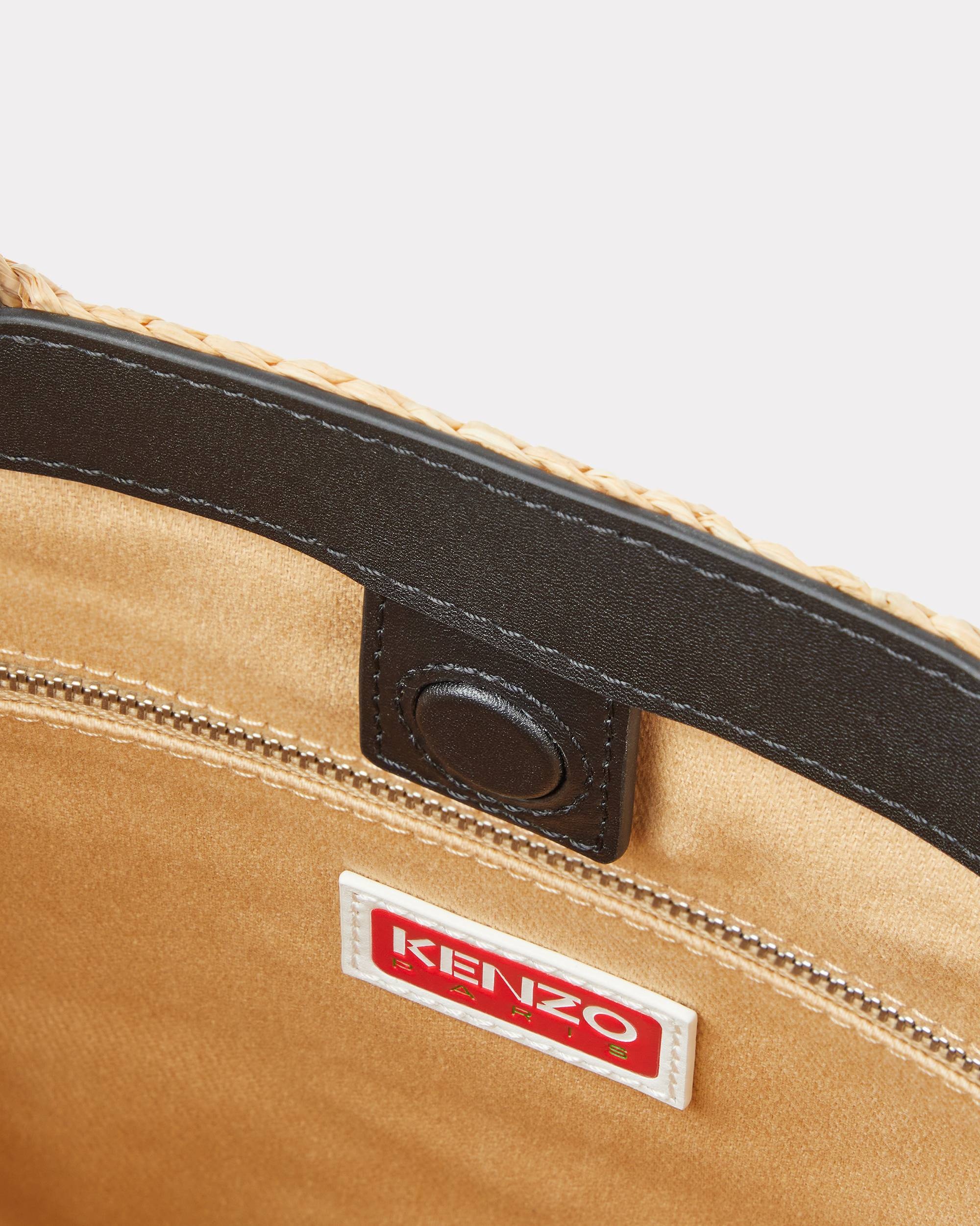 'KENZO Beach' small raffia tote bag - 4