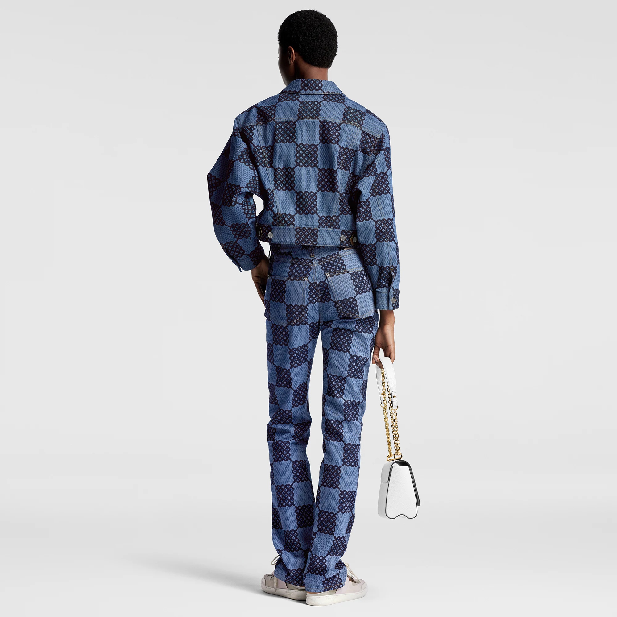 Damier Denim Jacket - 3