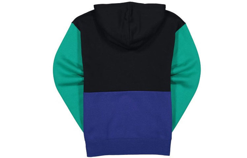 Jordan Air Jordan Small Colorblock Casual Sports Long Sleeves Hoodie Men's Colorblock CK6684-011 outlook
