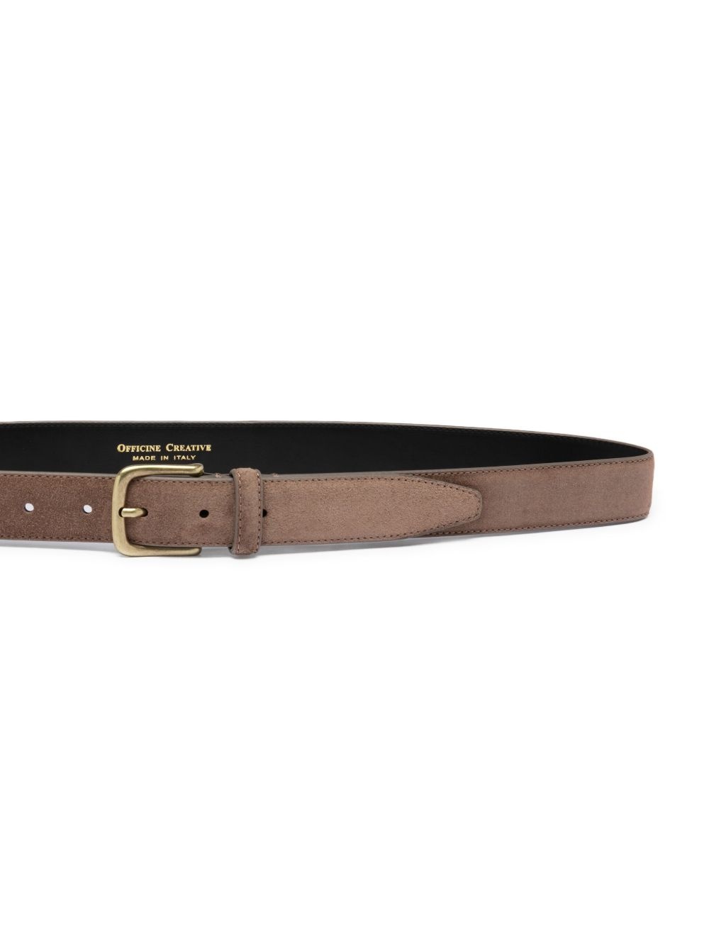 suede slim belt - 3