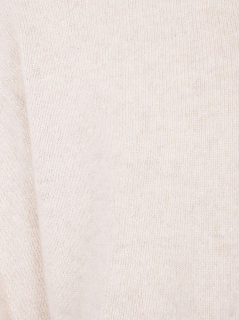 frayed-edge cashmere sweater - 3