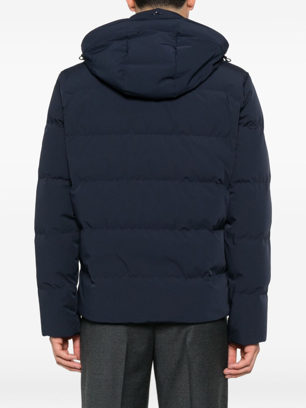 hooded quilted jacket - 4