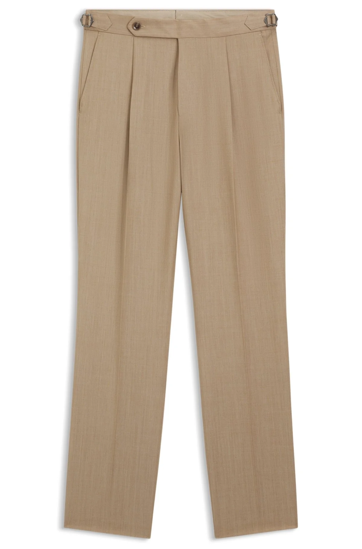 TAPERED-FIT PANTS IN VIRGIN-WOOL SERGE - 1