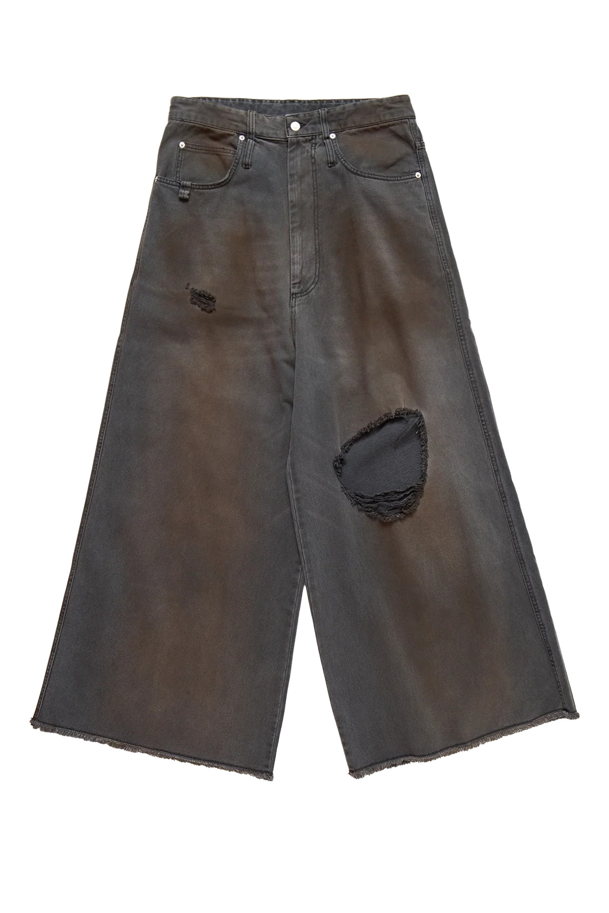 Lu'u Dan  Dumpster Denim Jeans Grey - 3