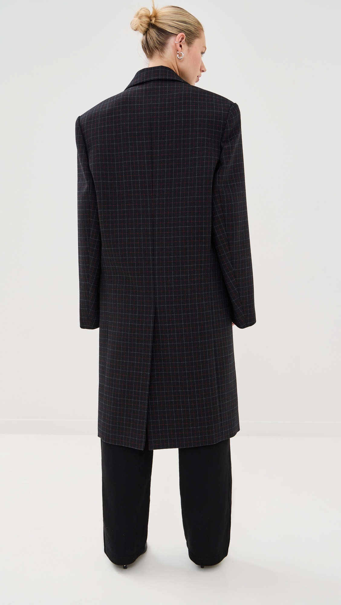 Oversize Double Breasted Coat - 2