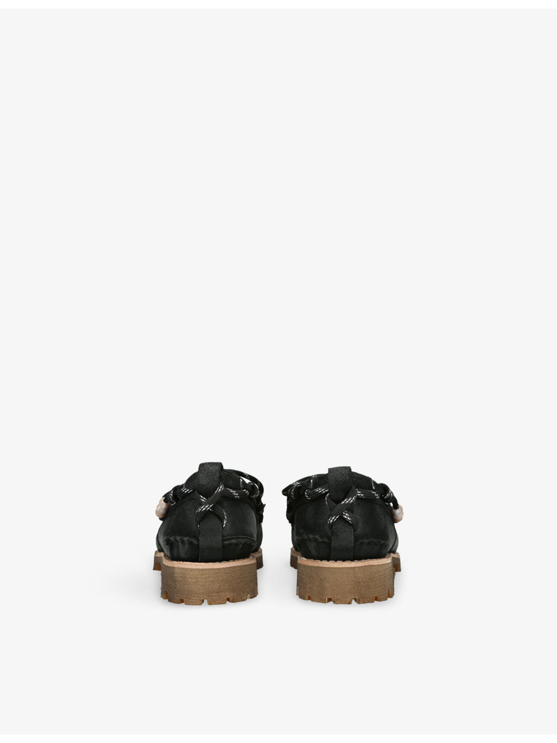 Golden Goose Cruise Beaded Suede Loafers outlook