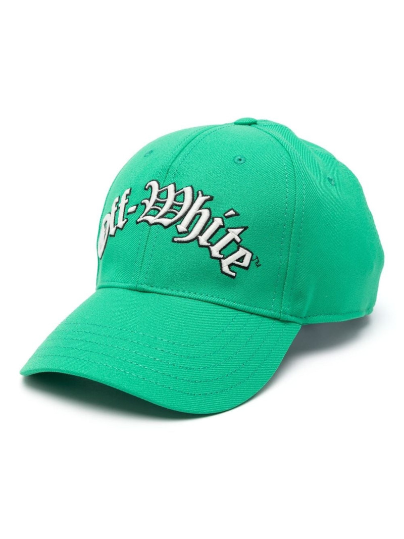 logo-embroidered baseball cap 1