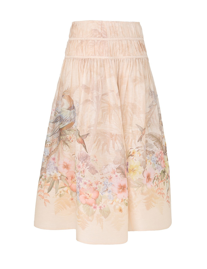 ILLUMINATE DRAWN MIDI SKIRT 1