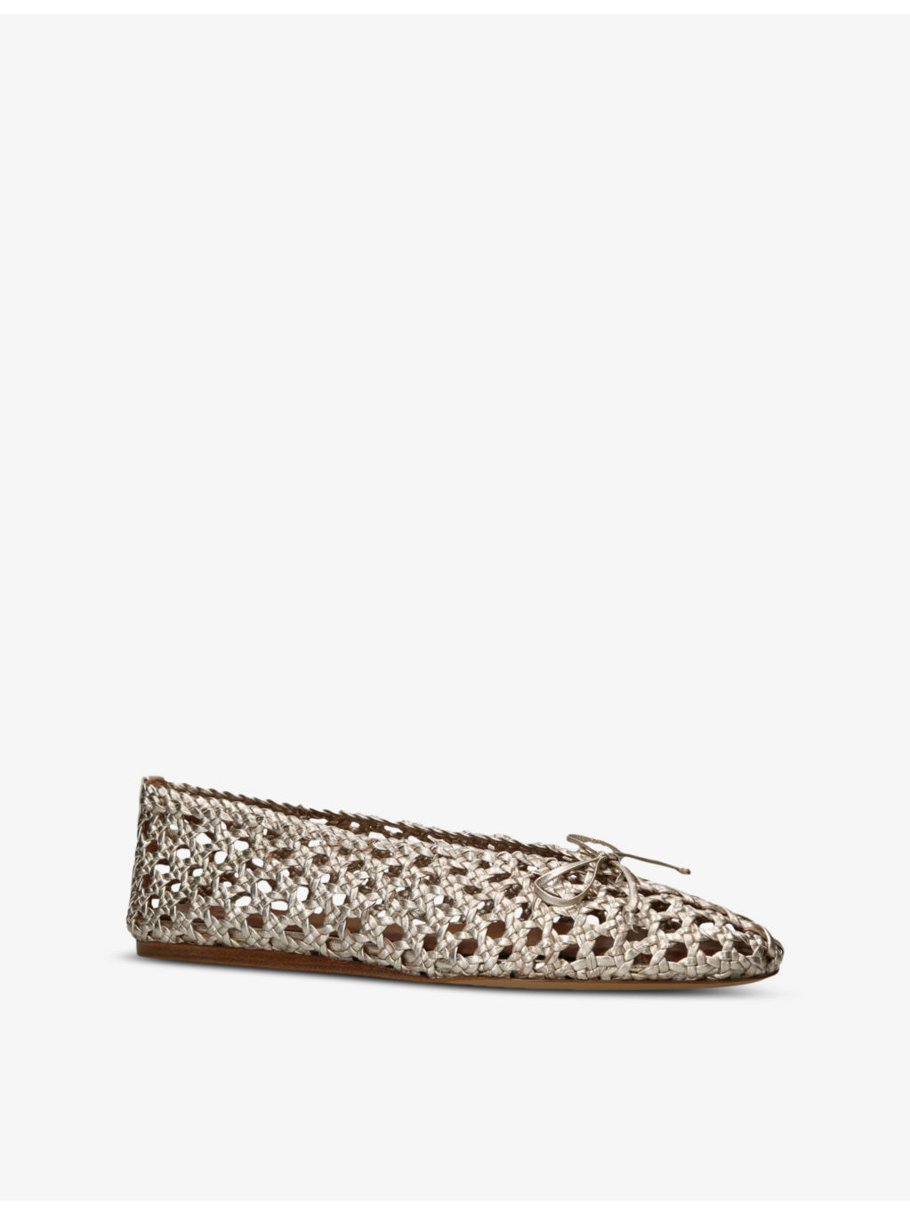 Regency metallic leather slippers - 3