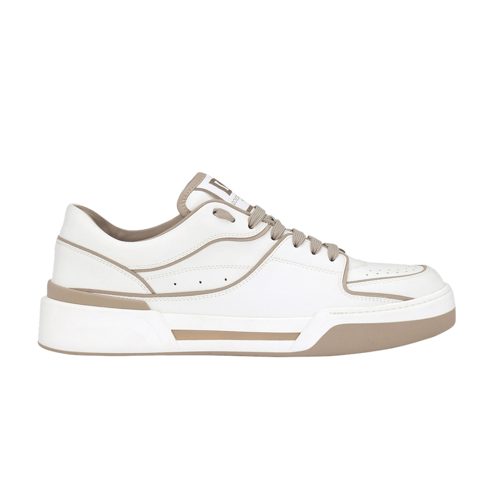 Dolce & Gabbana New Roma Low 'Bianco Taupe' - 1