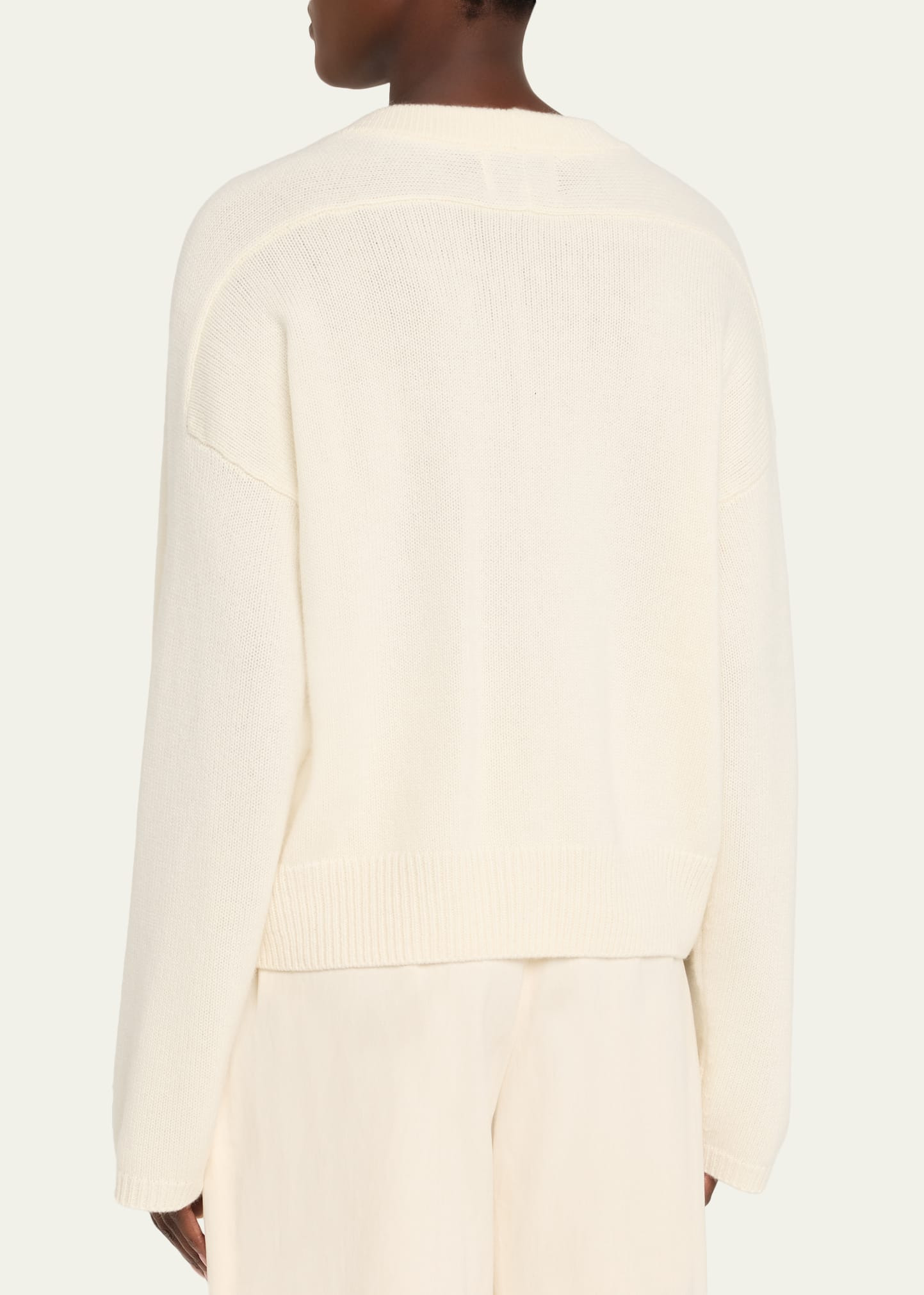 Bill Draped Cashmere Sweater - 3