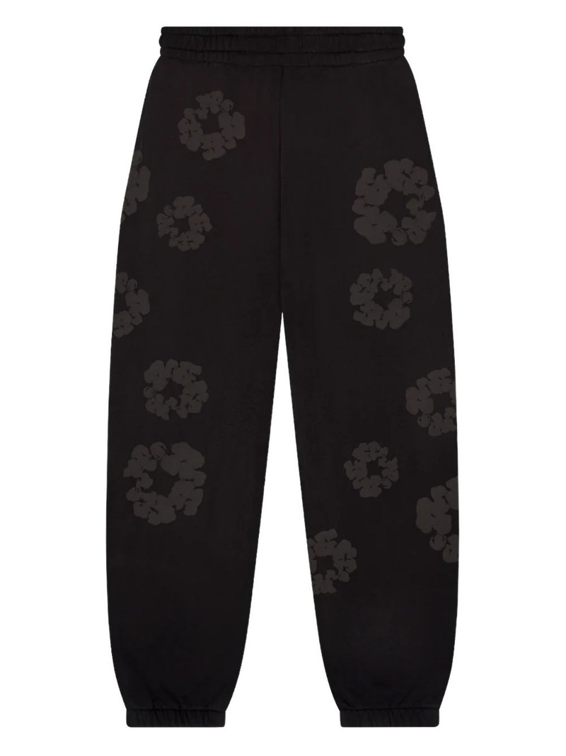 DENIM TEARS Faded Mono cotton track pants outlook