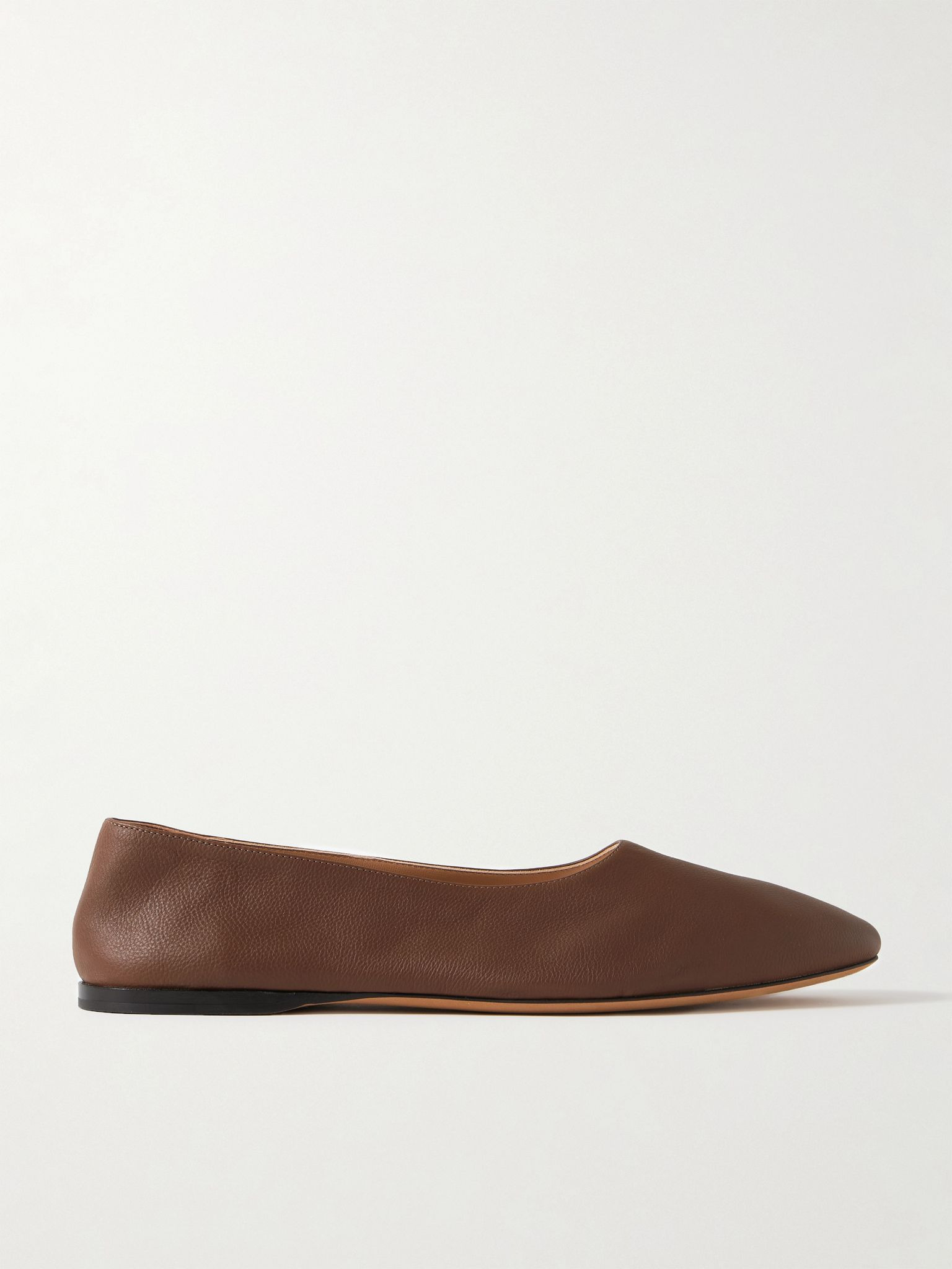 Awar leather ballet flats Brown - 1