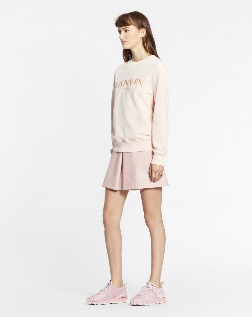 LANVIN PARIS EMBROIDERED SWEATSHIRT - 3