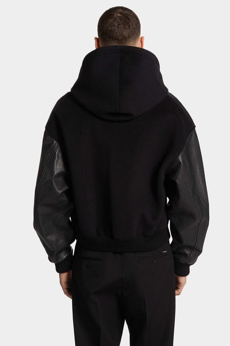 HOODED '80S BOMBER - 4