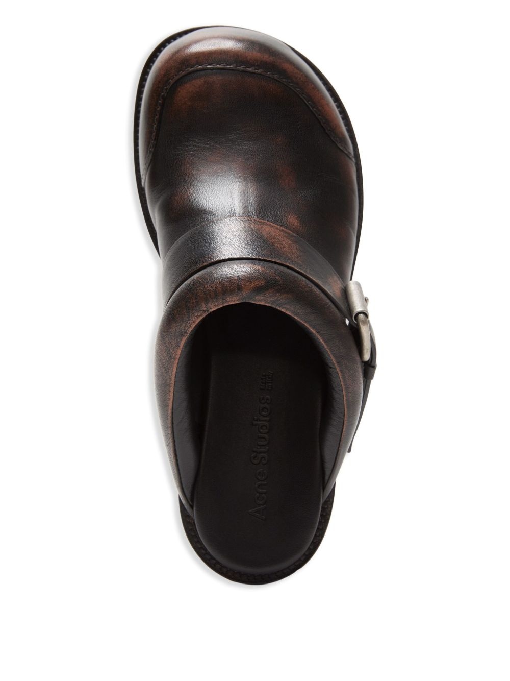 leather mules - 4