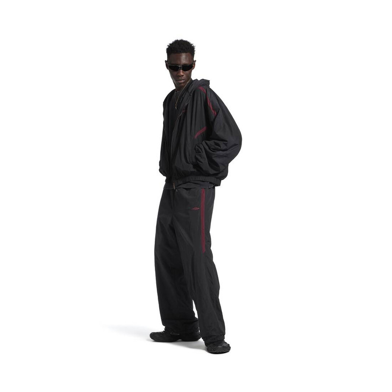 BALENCIAGA Men's Reversible Tracksuit Pants in Black outlook