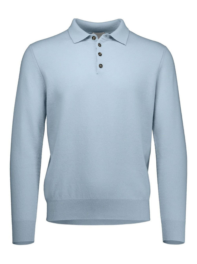 cashmere polo shirt 1
