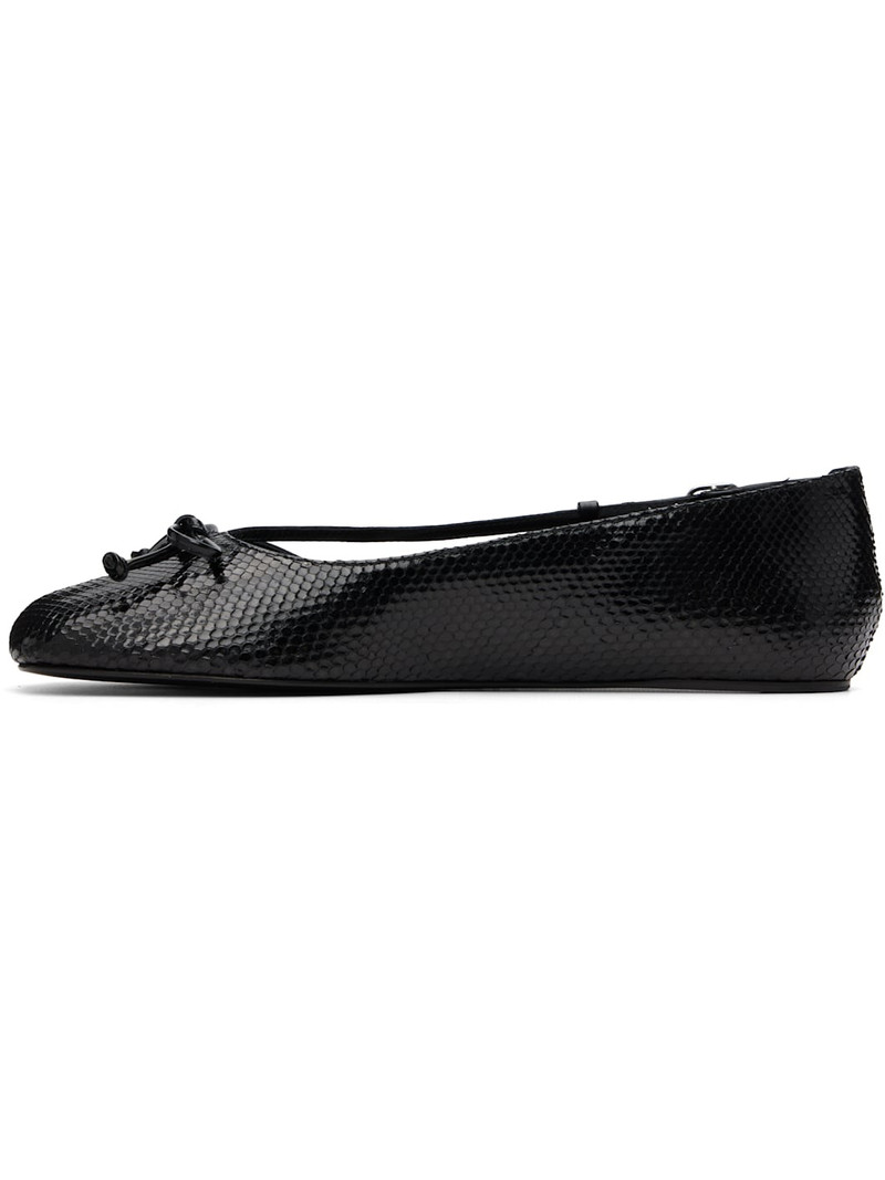 ABRA Black Double Shoe Ballerina Flats outlook