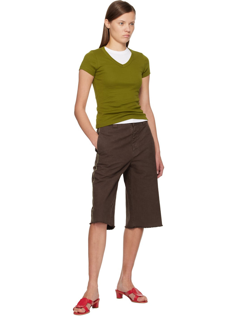 FLORE FLORE Green Jill Baby T-shirt outlook