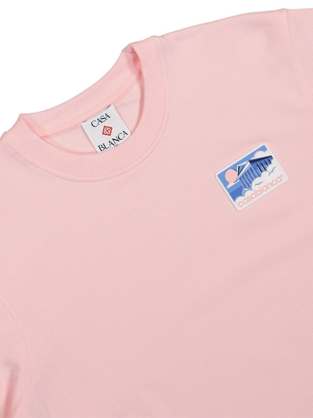 Greek Temple-appliqué sweatshirt - 3