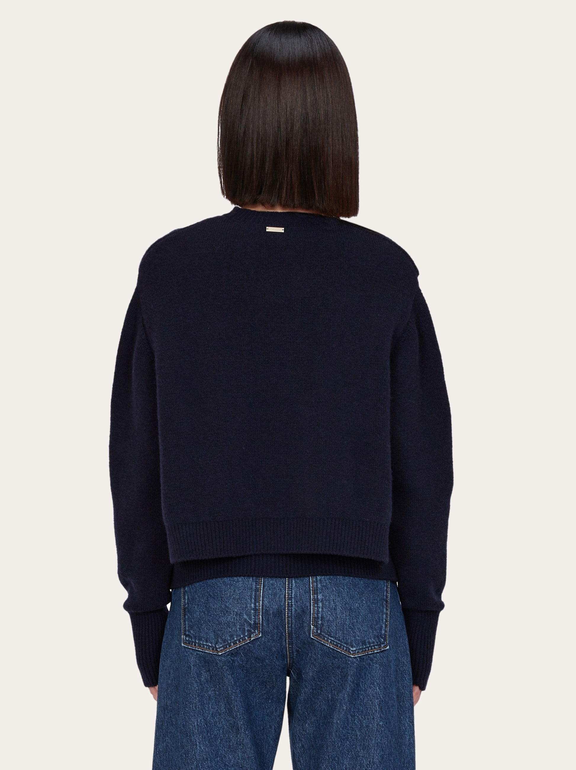 Layered cashmere sweater - 3