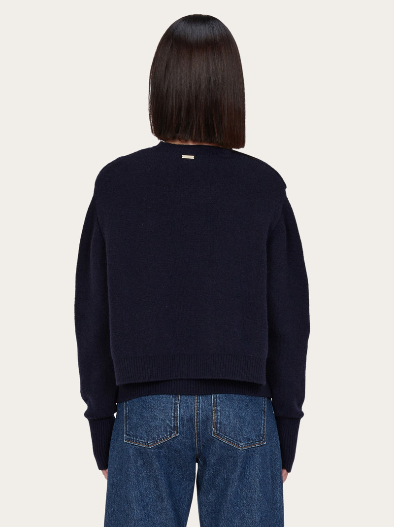 Layered cashmere sweater 3