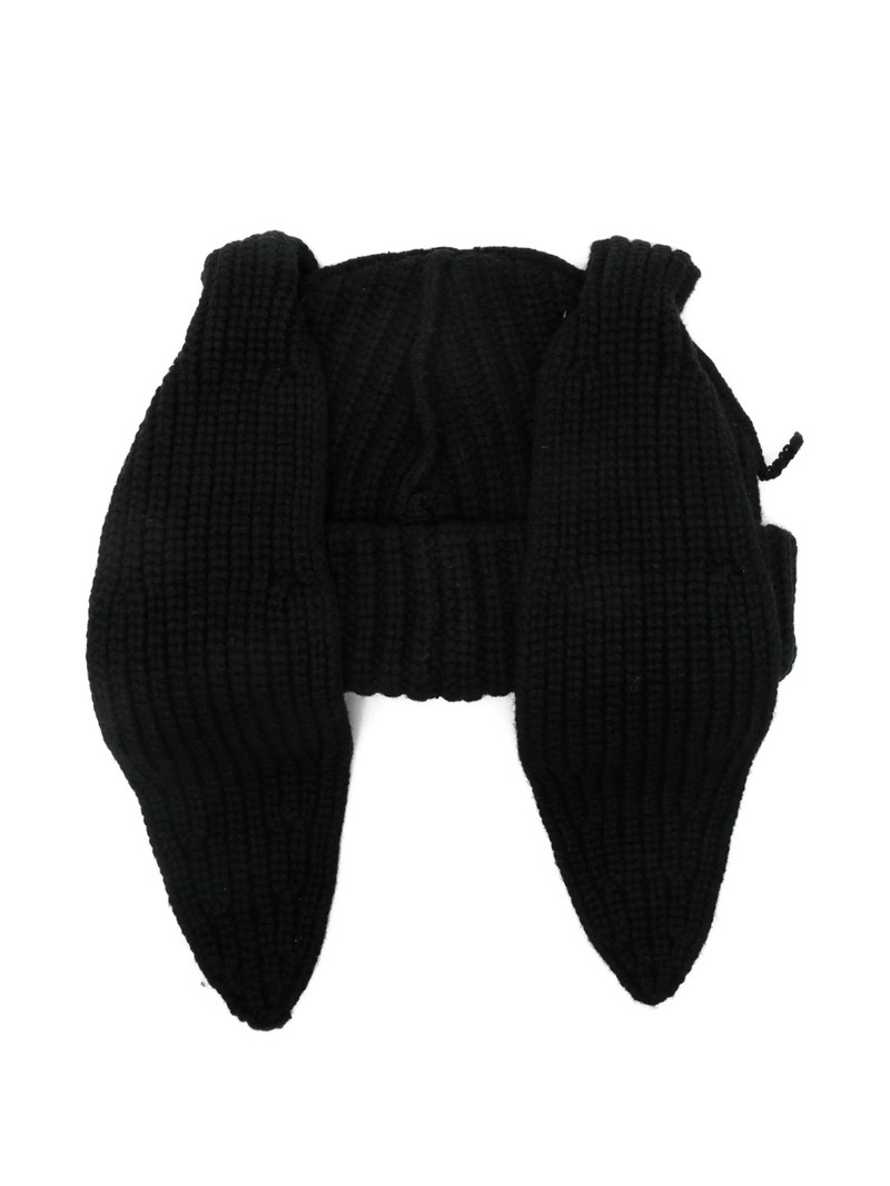 CHARLES JEFFREY LOVERBOY Charles Jeffrey Loverboy Ears Knitted Beanies Hat outlook