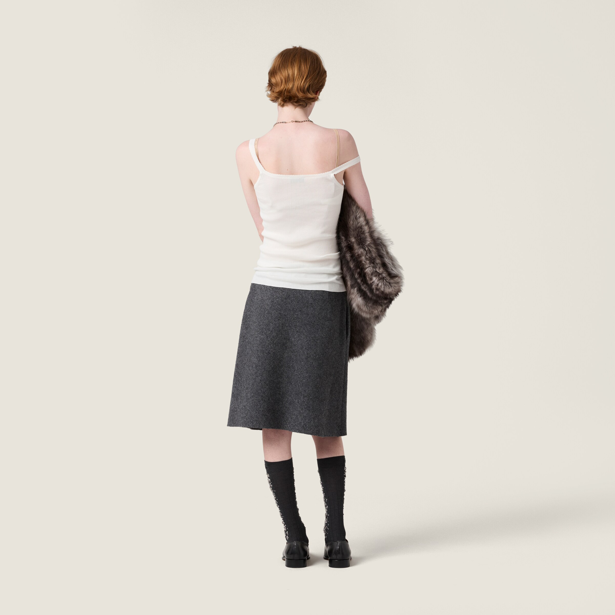 Shetland wool skirt - 3
