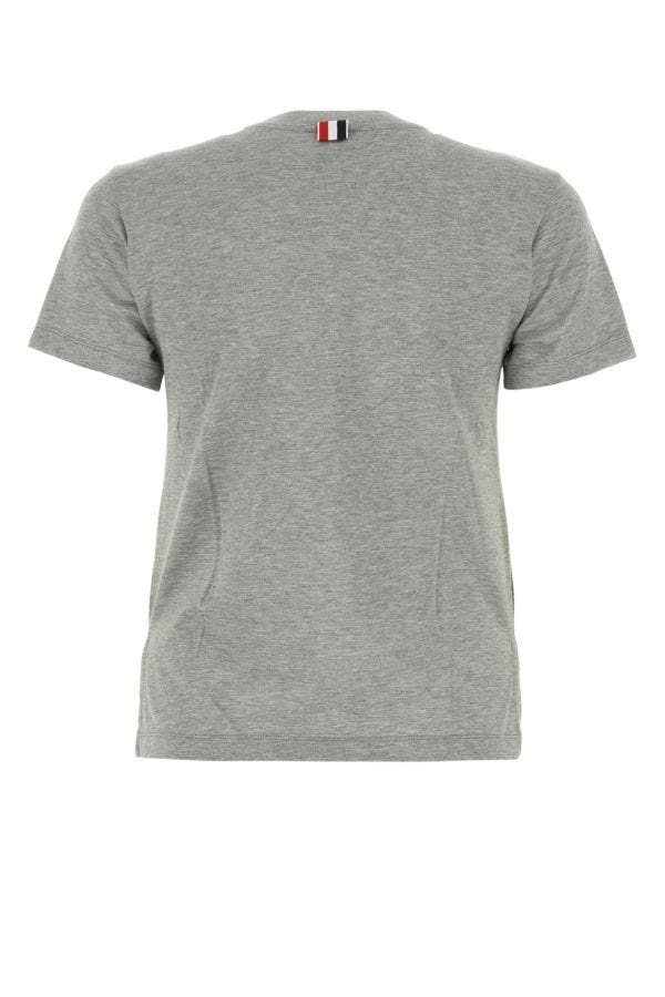 Thom Browne Grey cotton t-shirt | gebnegozionline | REVERSIBLE
