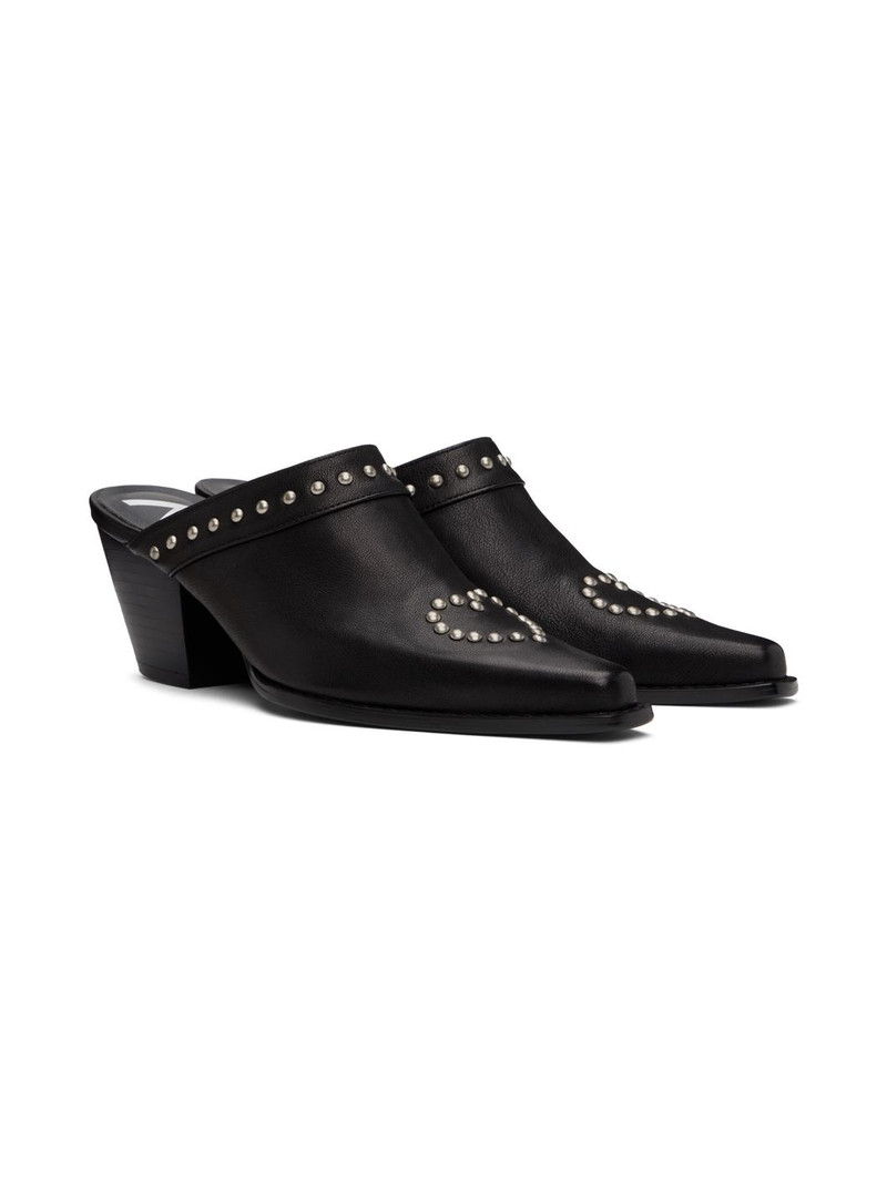 Black Heart Stud Western Mules 4