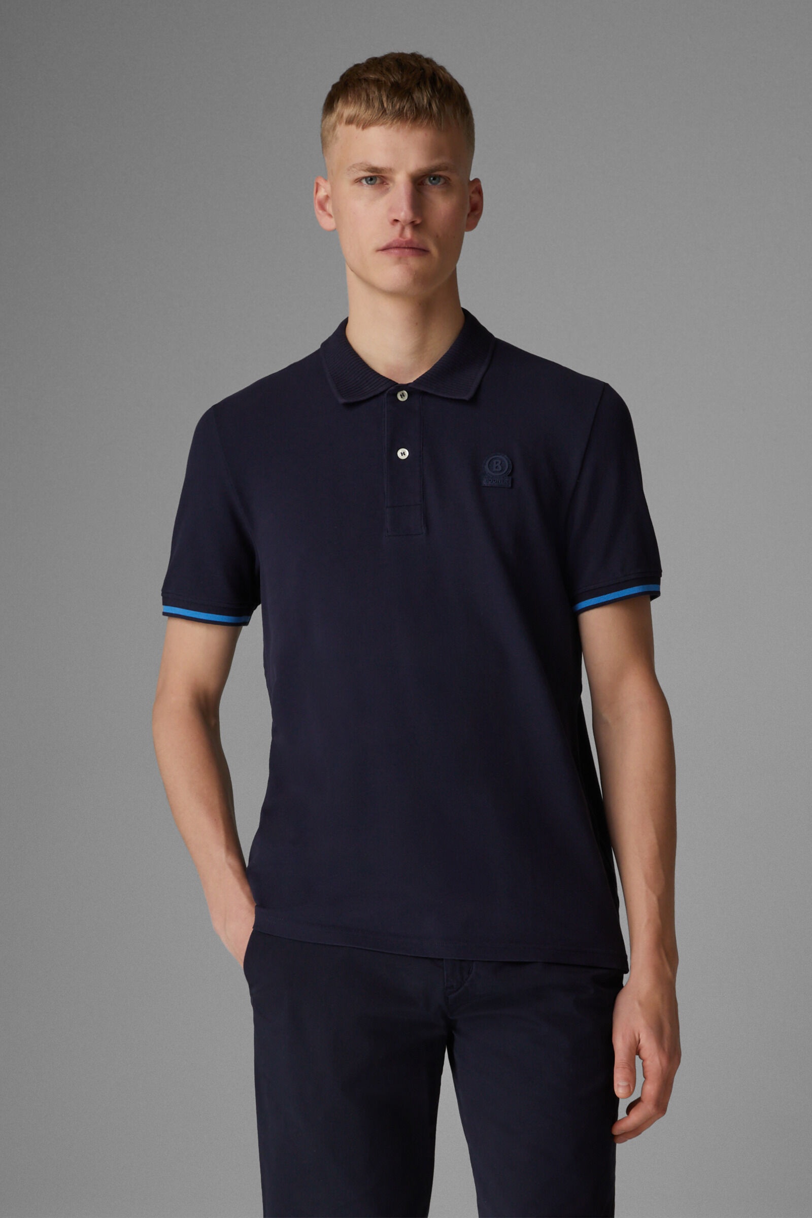 Fion Polo shirt in Navy blue - 2