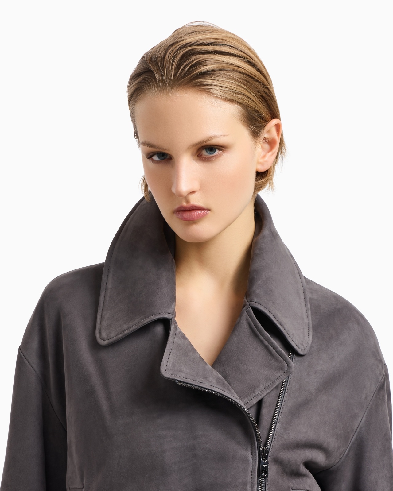 ICON NUBUCK CALF LEATHER BIKER JACKET - 5