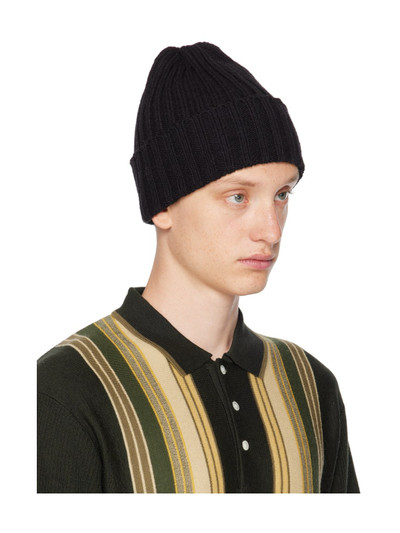 BEAMS PLUS Black Watch Beanie outlook