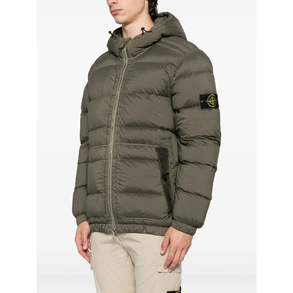 Stone Island Green Jackets - Padded & Down Jackets Men - 4