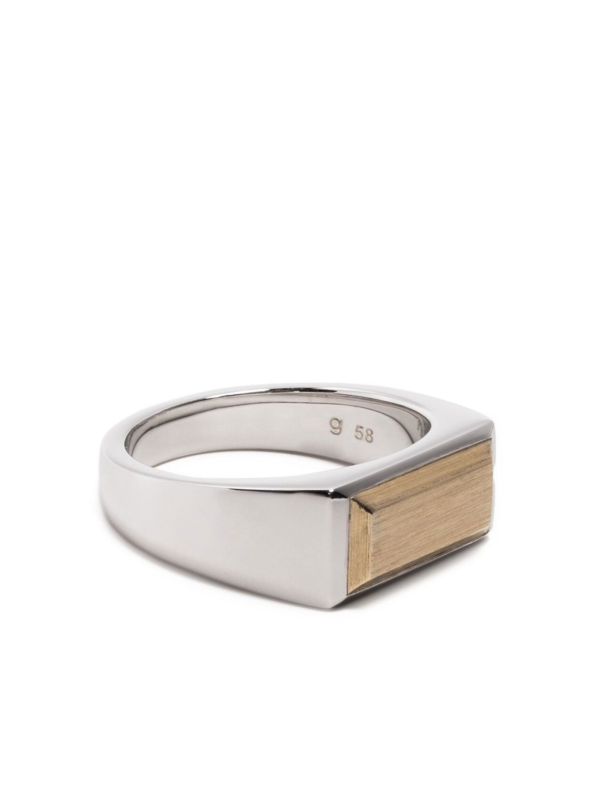 sterling silver Peaky ring - 1