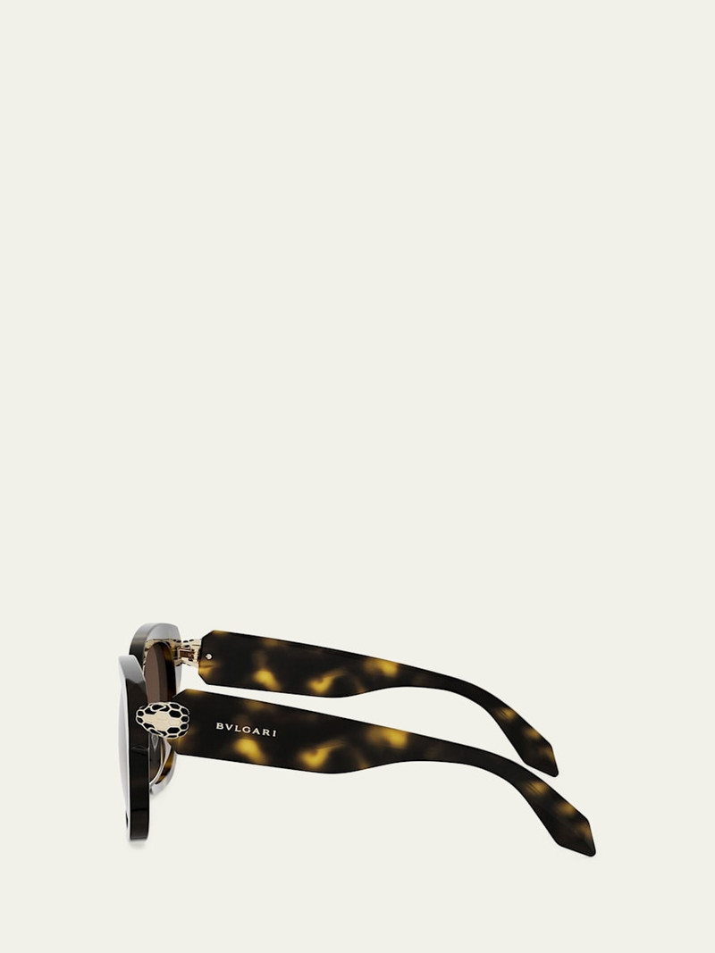 BVLGARI Serpenti Forever Butterfly Acetate Sunglasses outlook