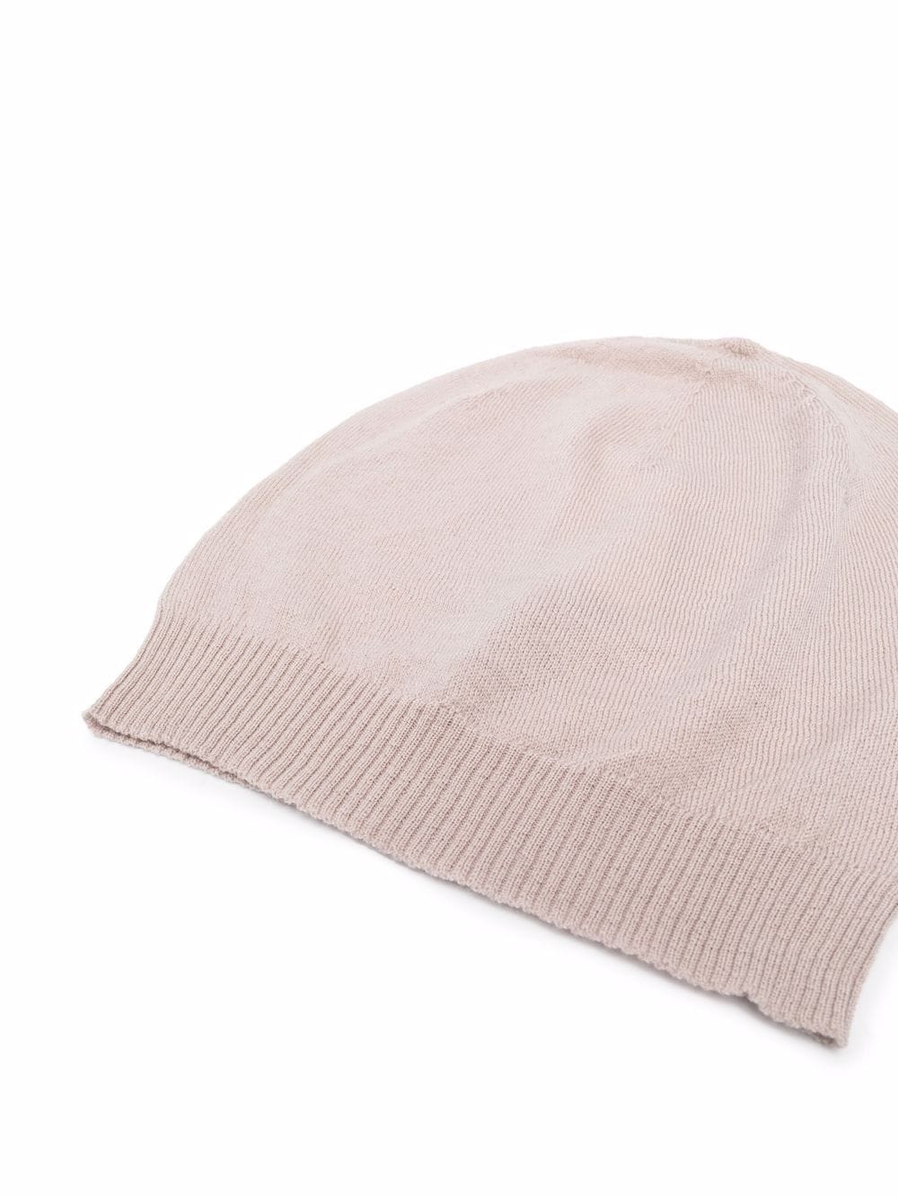 oval-shaped virgin wool beanie - 2