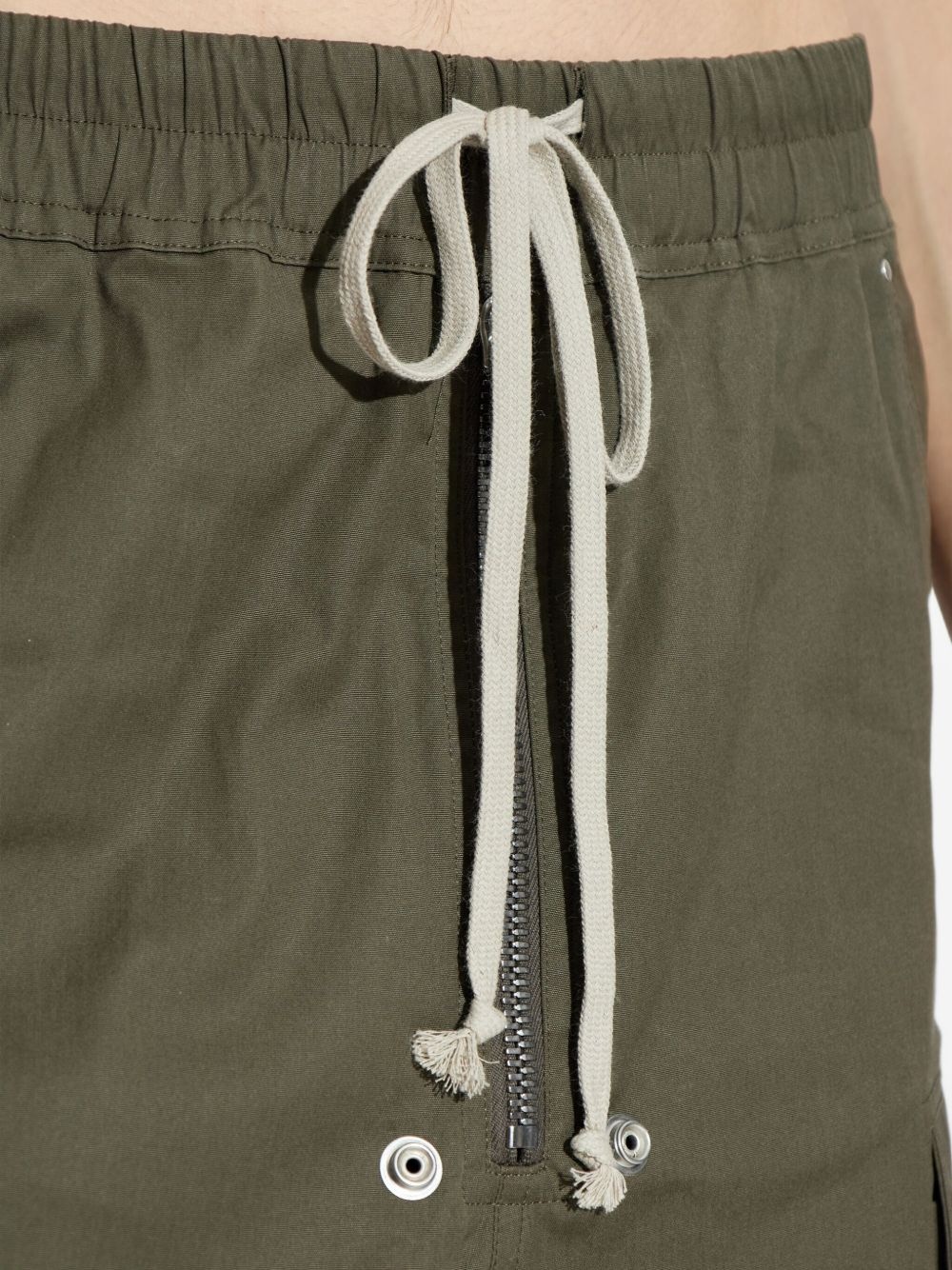 drawstring cargo trousers - 5