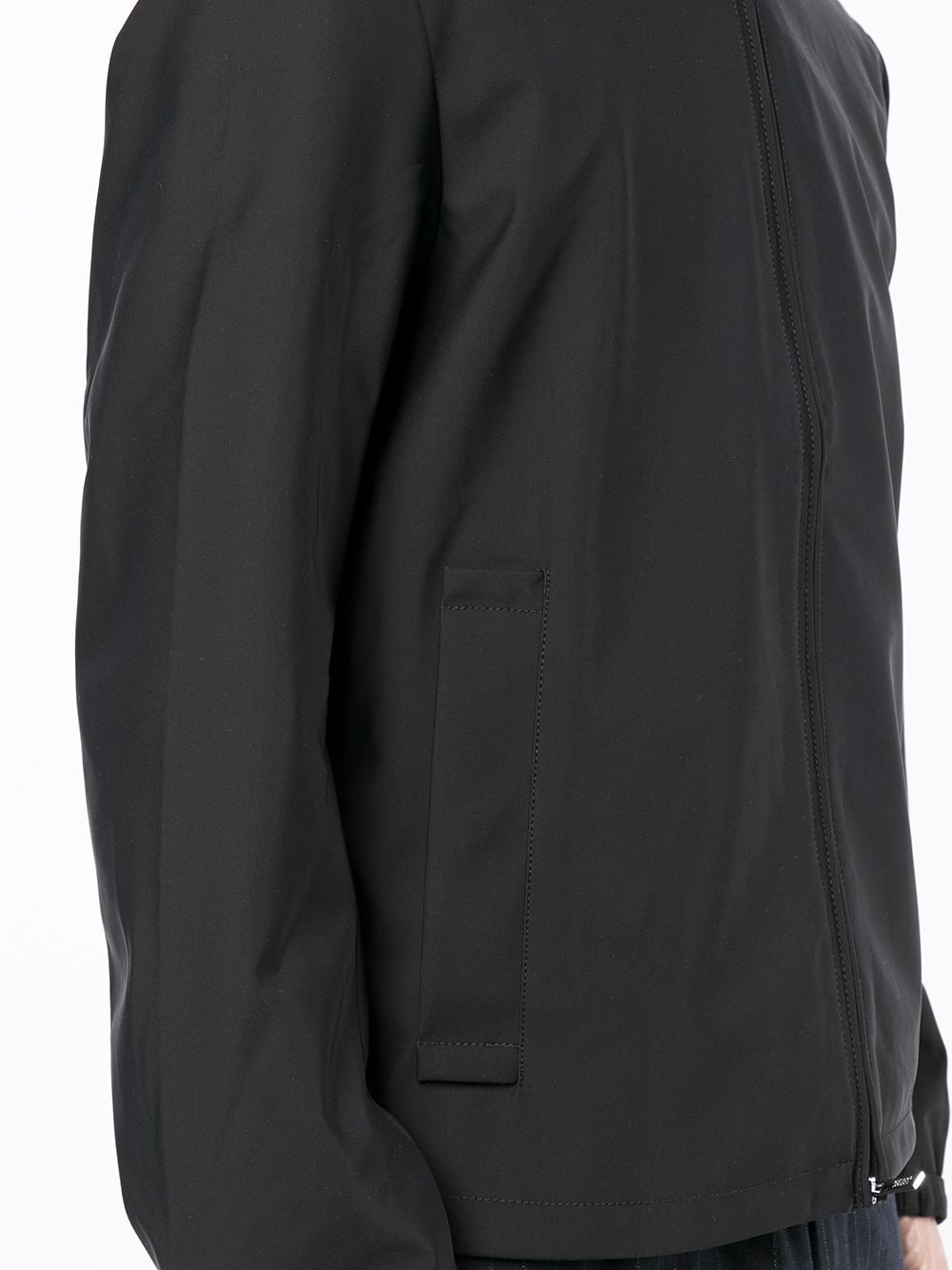 zipped fitted jacket - 6