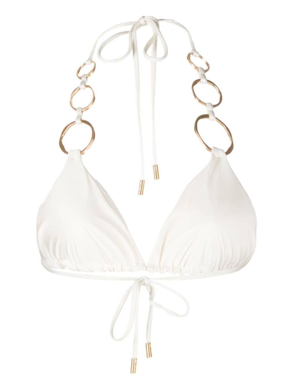 Zoey ring-detail bikini top - 2