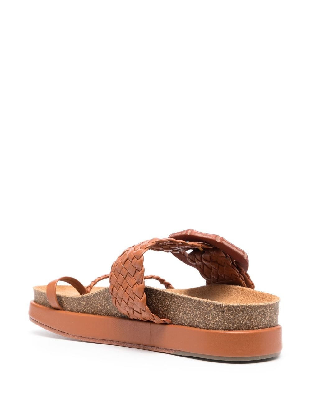 Broadwalk Romance leather slides - 3