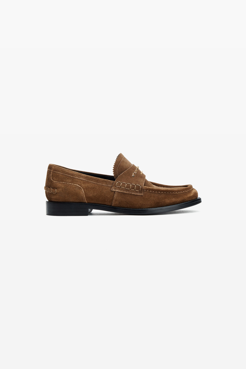 Brown Suede Carter Loafers 1