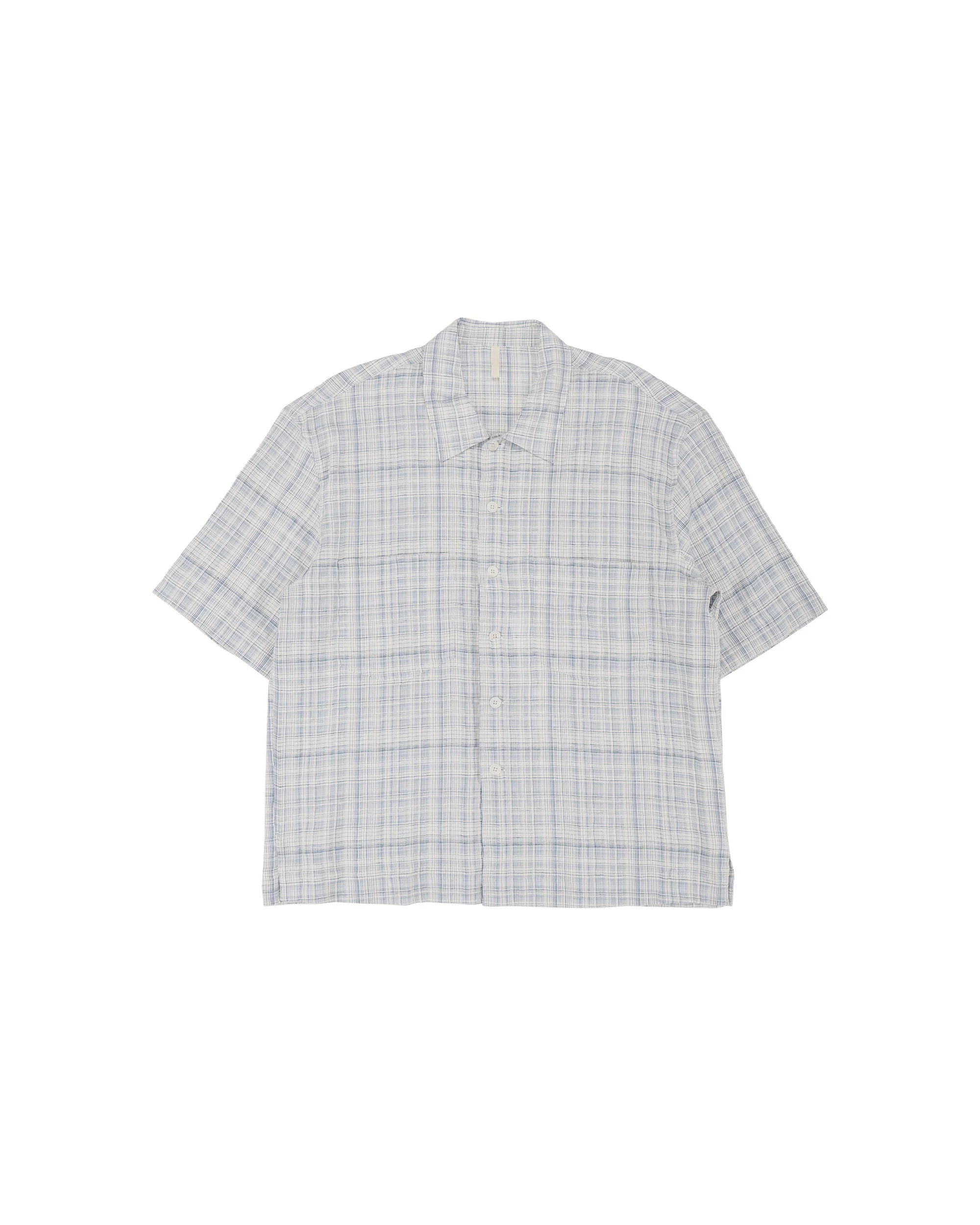 Adam Shirt Check 210 Blue - 1