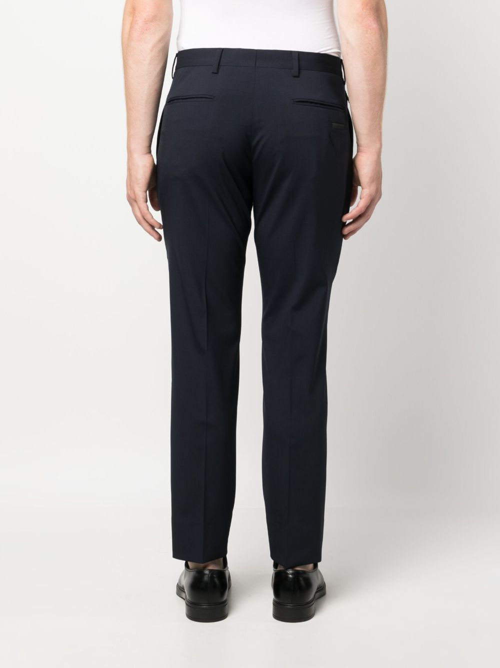 poplin mid-rise chinos - 4