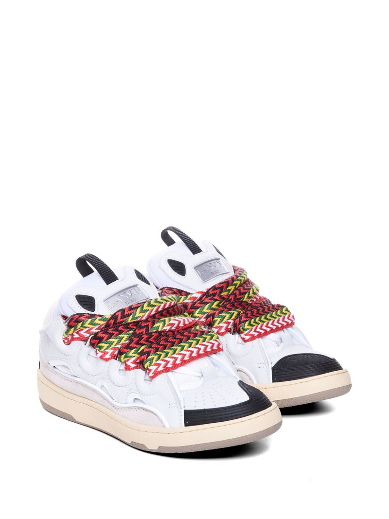 Lanvin Curb round-toe sneakers outlook
