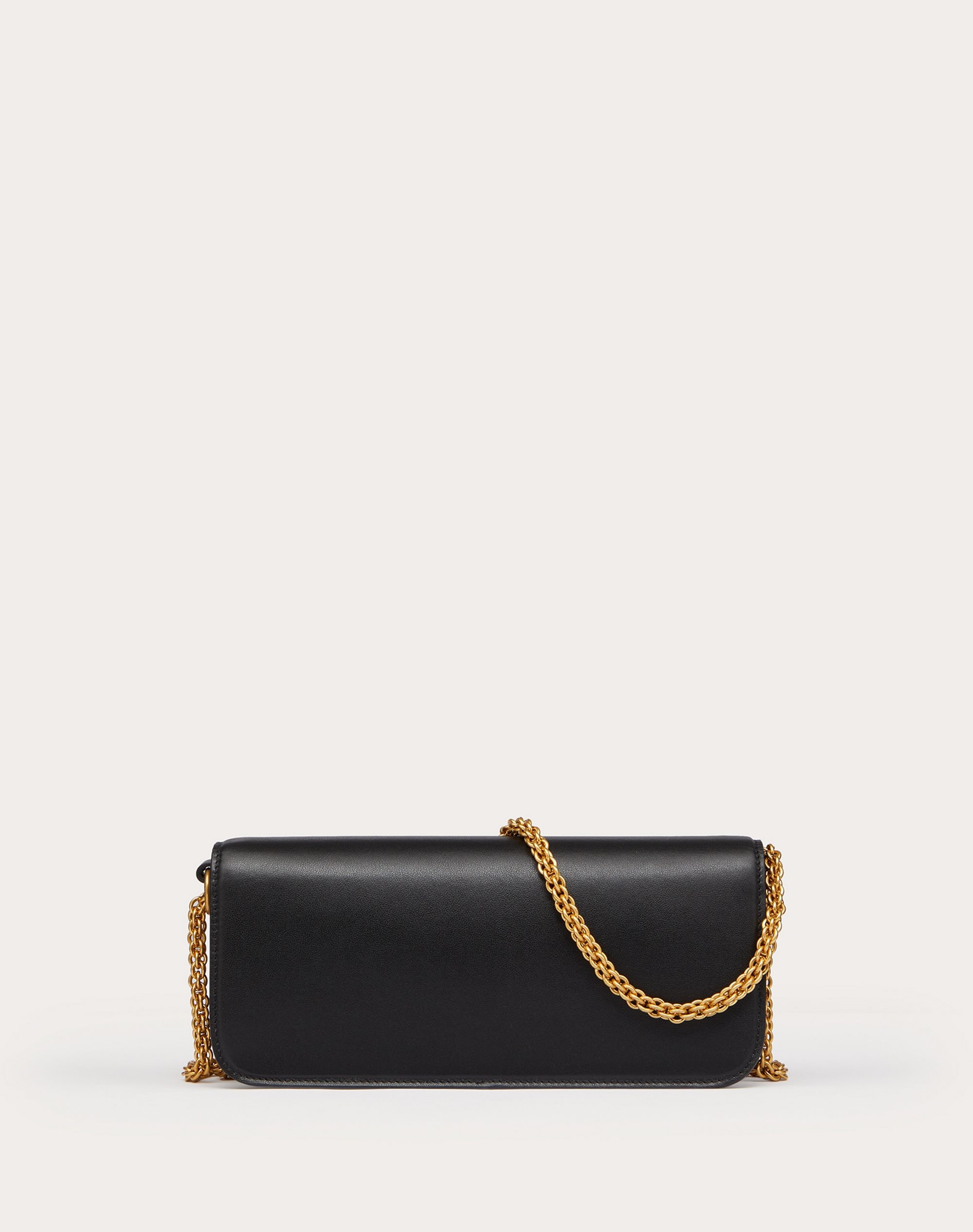 VLOGO SIGNATURE CALFSKIN SHOULDER BAG - 3