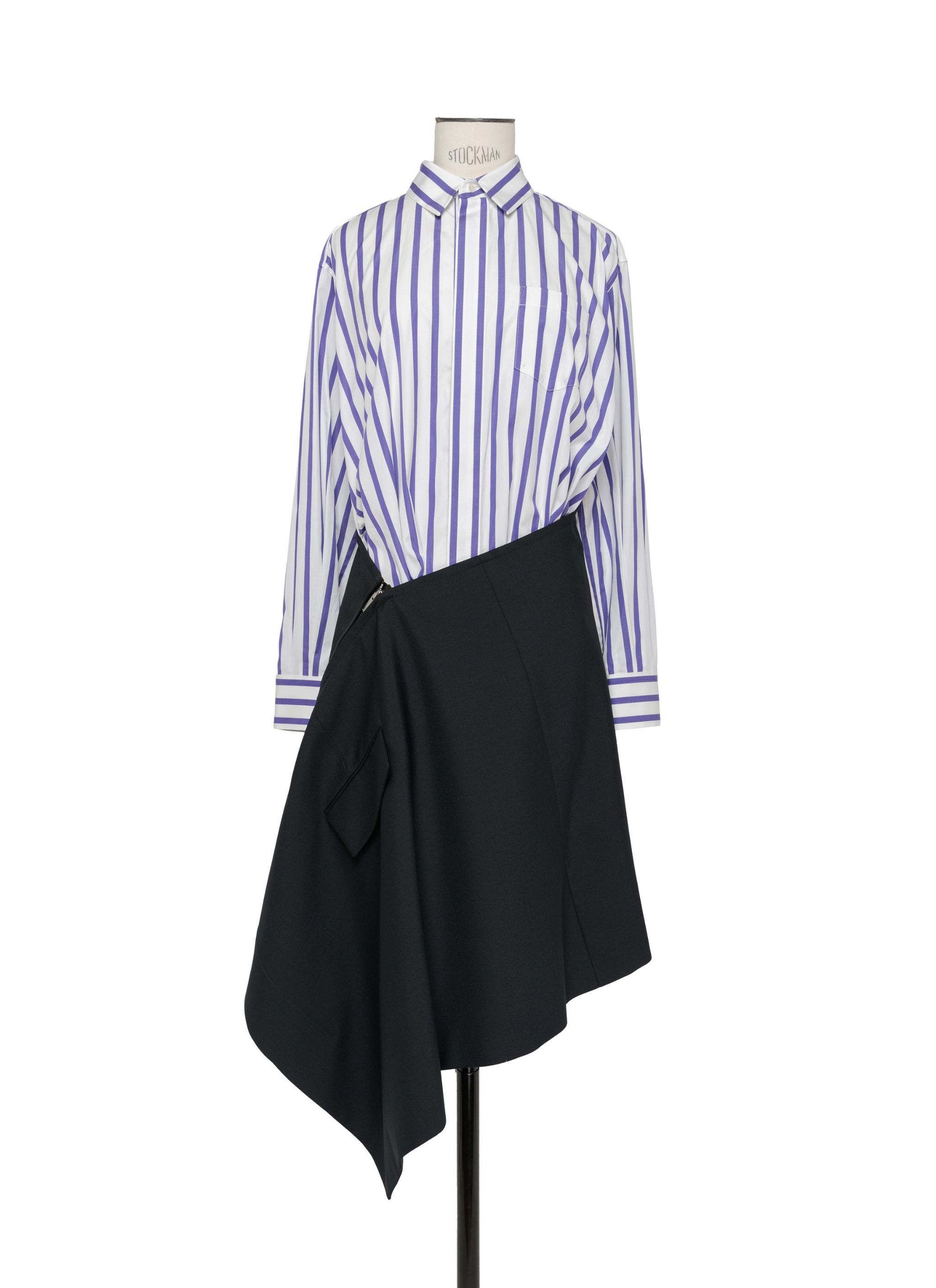 Thomas Mason Cotton Poplin Dress - 1