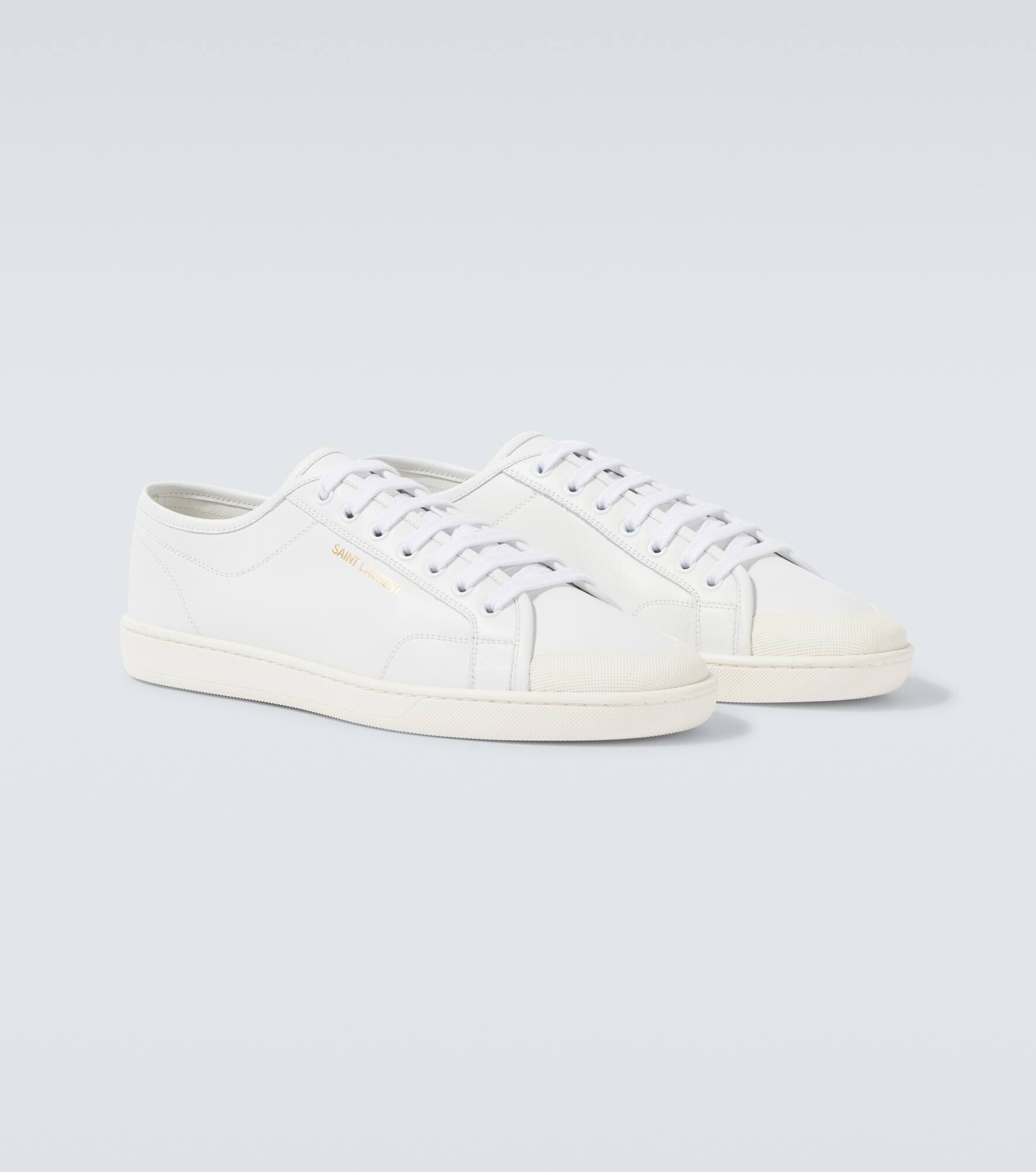 Leather sneakers - 5