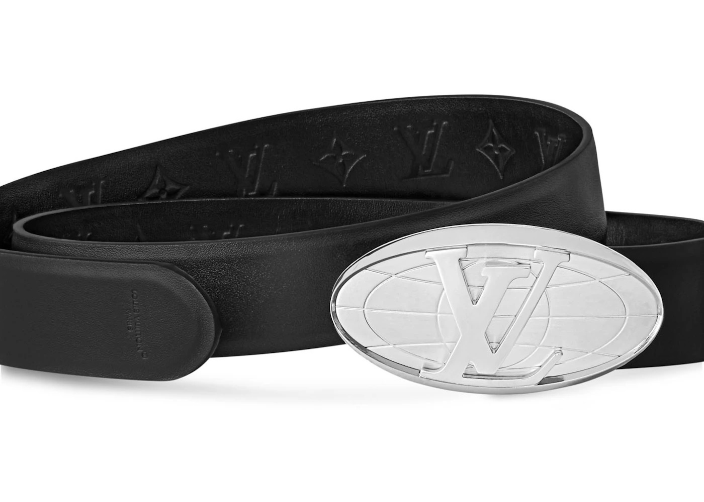 Louis Vuitton LV Fiction 30mm Reversible Belt Black - 2